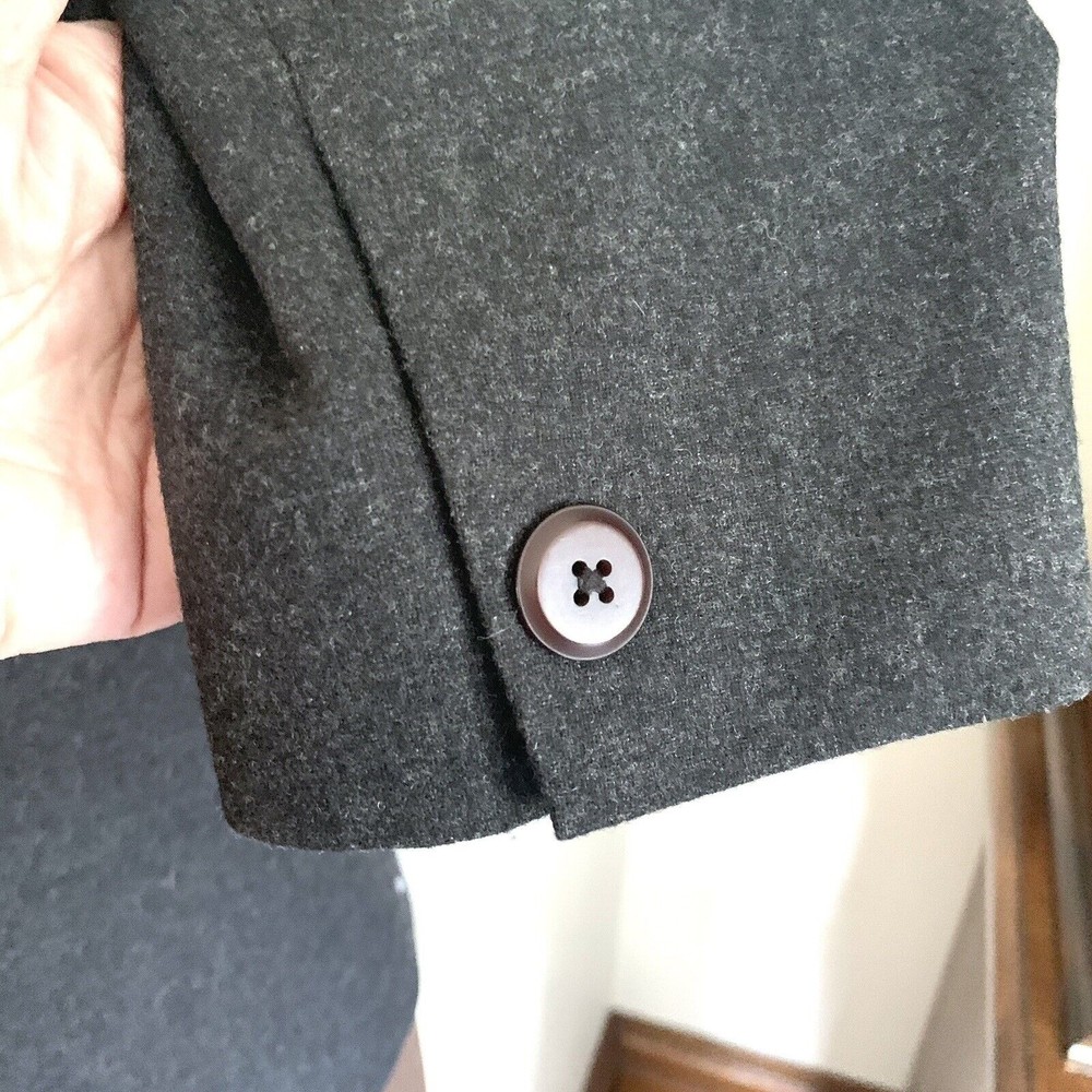 Field Manor Vintage Classic Fitted Charcoal Gray … - image 6